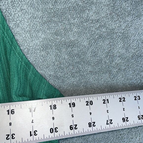 Time And Tru Swimwear Womens 3X Green Tankini Stretch Swim Top Beach Vacation - Picture 6 of 9